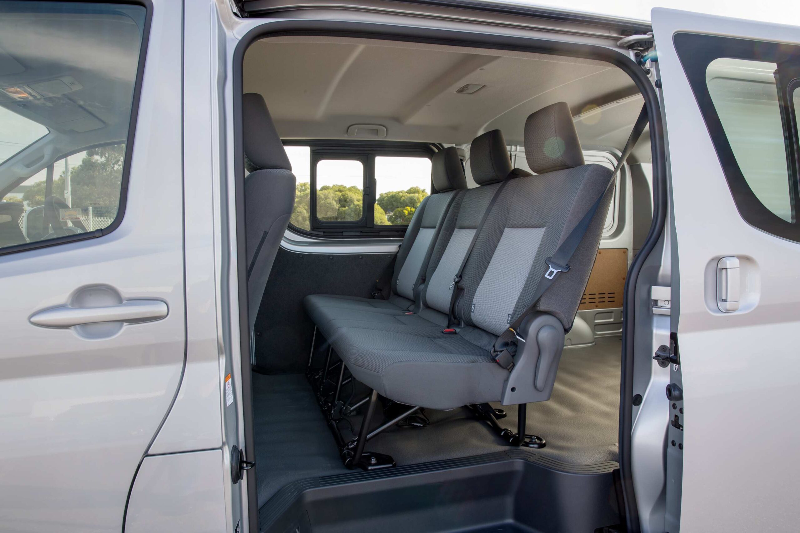 2019 Toyota HiAce LWB Crew Van.